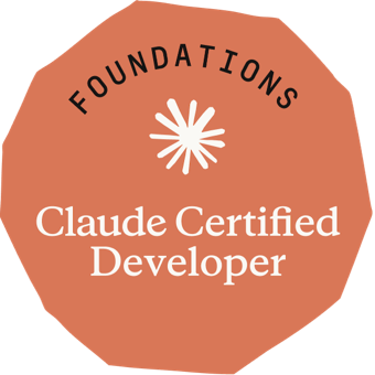 Claude Certified Developer - Foundations (CCDV-F)